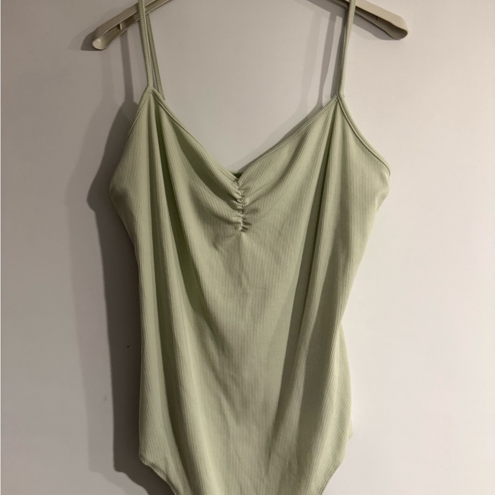 American Eagle Outfitters Light Green Bodysuit